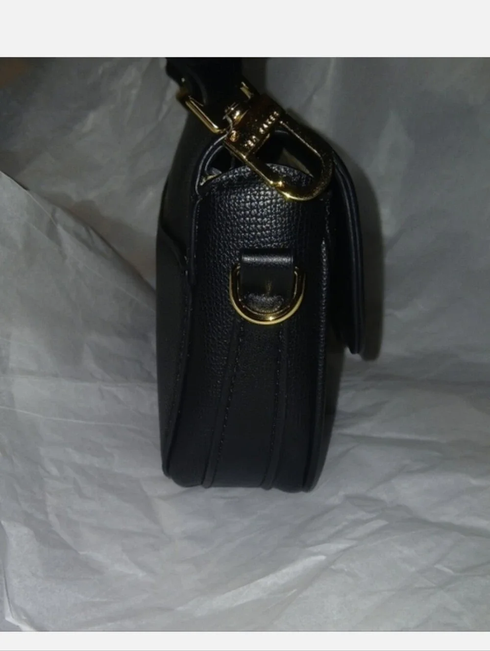 Ted Baker Embossed Logo Rory Crossbody/ Detachable Rosette Strap, Black